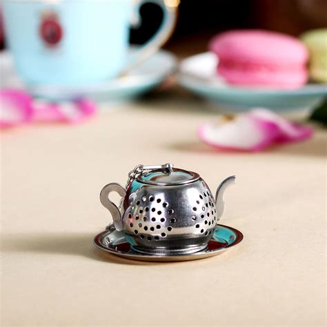 Mini Teapot Shape Tea Strainer Tea Pots Creative Tea Tea Accessories