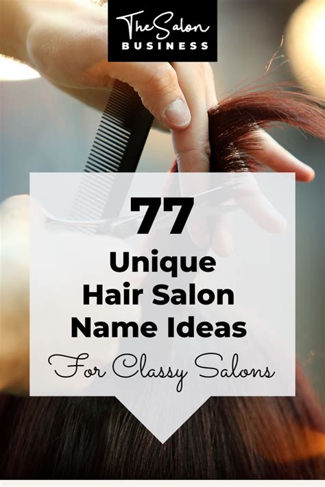 Best Hair Salon Name Ideas The Most Creative Unique Salon Names In 2020