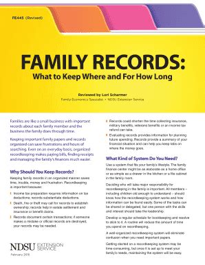 Manage everyday life and keep the whole family in the loop with the leading digital organizer for families. Editable family records organizer - Fill, Print & Download ...