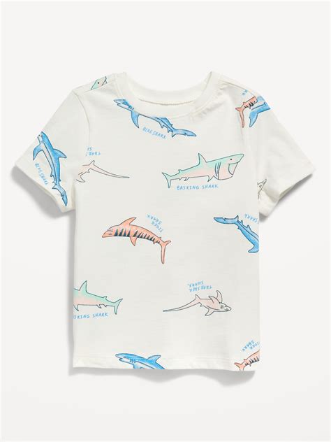 Unisex Printed Crew Neck T Shirt For Toddler Old Navy