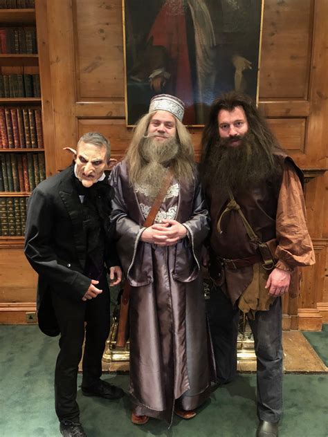Dumbledore Costume Hagrid Neil Hughes Productions