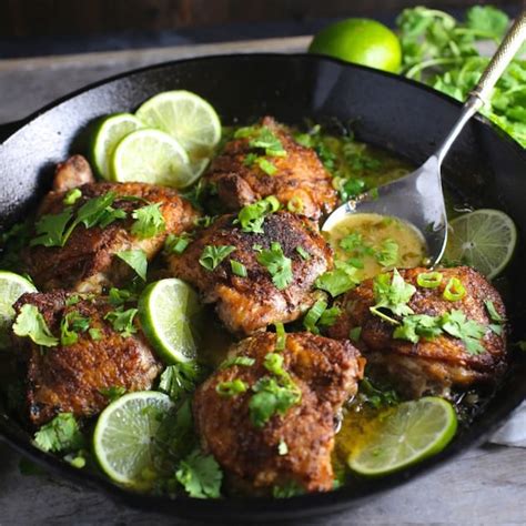 Tips for grilling chicken breasts. Cilantro Lime Chicken Skillet Recipe - Relish
