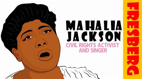 Black History Month Video For Kids Who Is Mahalia Jackson