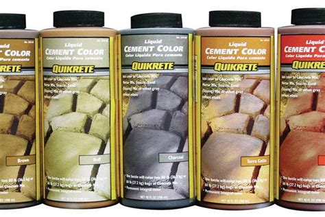 Quikrete Liquid Color Additive Concrete Producer Concrete
