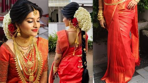 Kerala Hindu Bridal Makeup Step By Step Youtube