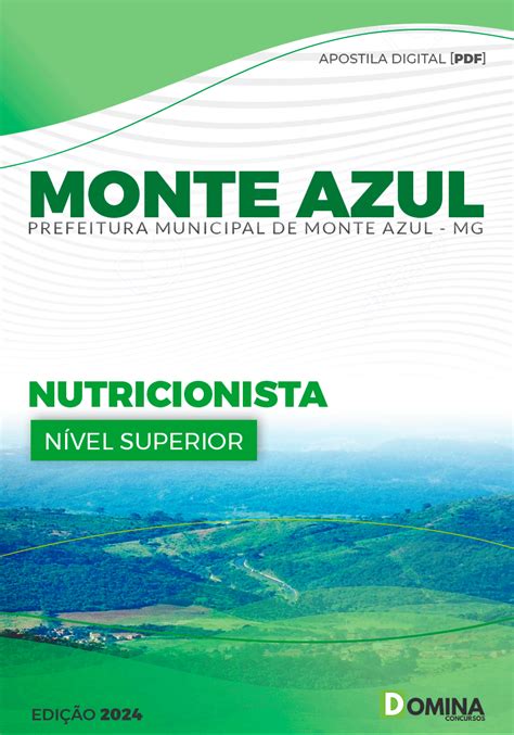 Apostila Pref Monte Azul Mg Nutricionista