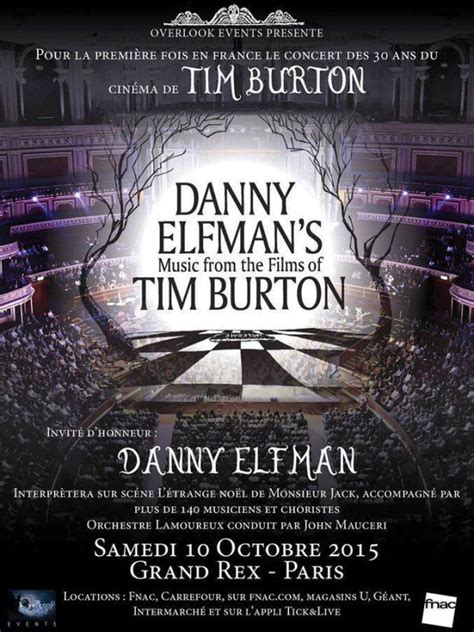 The danny elfman tim burton 25th anniversary music box. Danny Elfman en concert en France en octobre ! | UnderScores