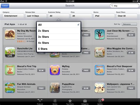 Ipad App Store Adds New Search Tools Cnet