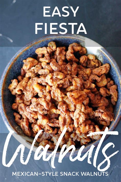 Easy Fiesta Walnuts | Recipe in 2020 | Healthy vegan ...