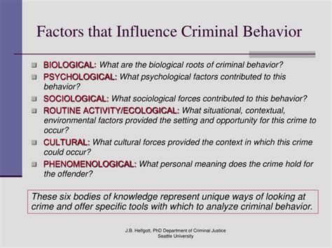 Ppt Criminal Behavior Theories Typologies And Criminal