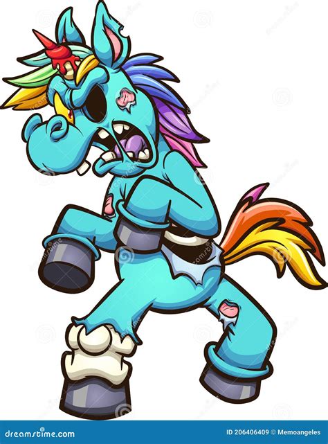 Unicorn Angry Emoji Magic Horse Evil Emotions Fairy Beast Aggressive