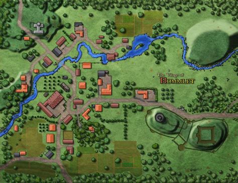 13 Mapas De Vilarejos Para Sua Aventura De RPG Help RPG