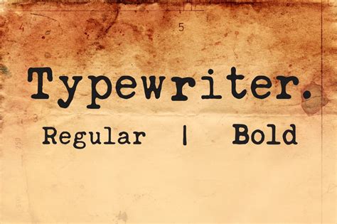 typewriter font serif fonts creative market