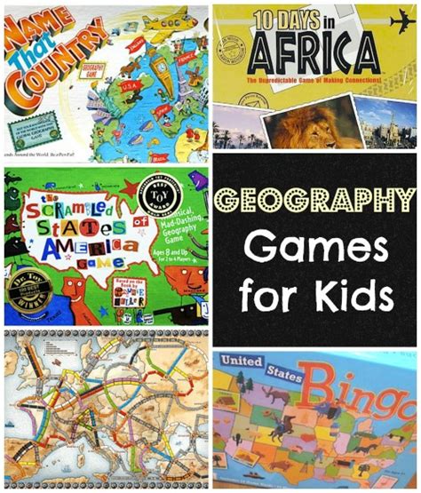 Geography Games For Kids Board Games That Teach About The World