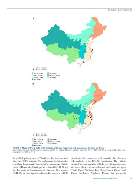 Cancer Statistics In China 2016 射频工程师
