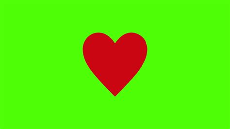 Cuore Che Batte Veloce Heart Beating Fast Green Screen Effect