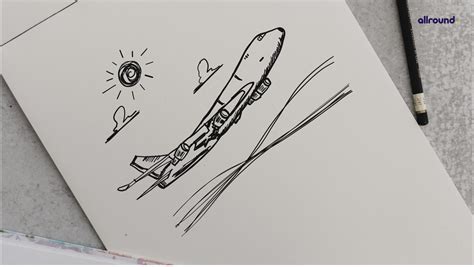 How To Draw An Airplane Step By Step Drawing Guide For Kids