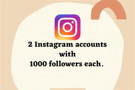 create 2 instagram accounts with 1000 followers each for 10 freelancer himanshu
