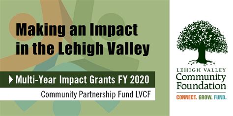 Lvcf Awards Multi Year Impact Grants To Area Nonprofits Lehigh Valley