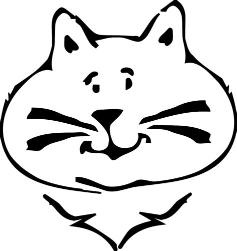 Svg Face Happy Cat Free Svg Image And Icon Svg Silh