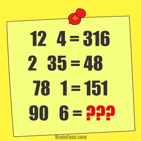 Brain Teasers Riddles With Numbers Ridcr