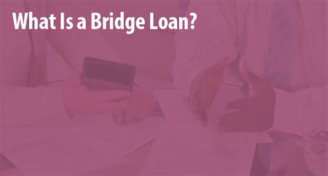 Bridge Loans Short Term Financing For Your Small Business