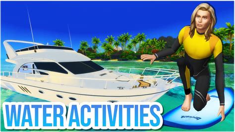 Surfboards And Yachts In The Sims 4 🏄⛵ Youtube