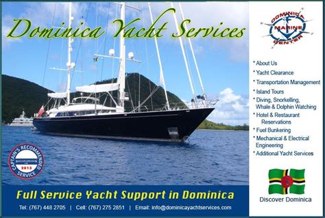 dominica yacht services island tour ecotourism yacht