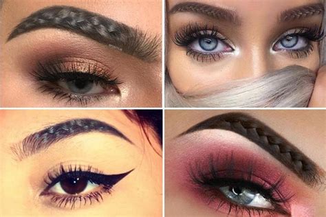 Hot Trend Alert Braided Eyebrows Are The New Beauty Obsession