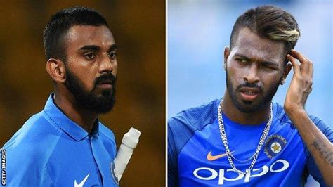 India Hardik Pandya And Kl Rahul Fined For Comments About Women Bbc Sport
