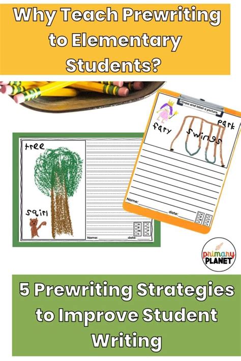 Why Teach Prewriting To Elementary Students Prewriting Strategies To Improve Student Writing