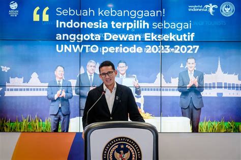 Indonesia Terpilih Sebagai Anggota Dewan Eksekutif Unwto