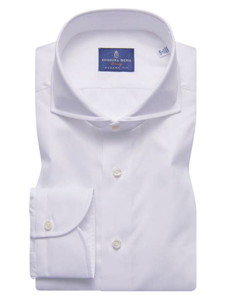Classic White Cutaway Collar Luxury Shirt Casual Shirts Collection