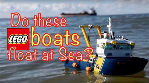 Do Lego Boats Float At Sea Youtube