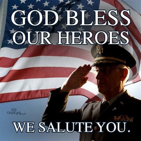 We Salute You God Bless Our Soldiers God Bless Our Troops Blessed