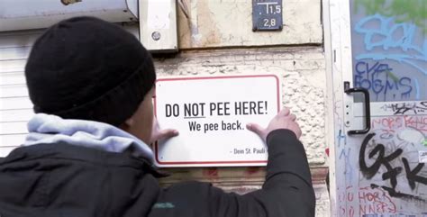 Backsplash Deflective “peeback” Walls Fight Public Urination Weburbanist