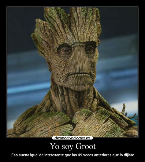 2 #groot figura de colección de tamaño natural ¡yo soy groot! Usuario: ProfesorAbeto | Desmotivaciones
