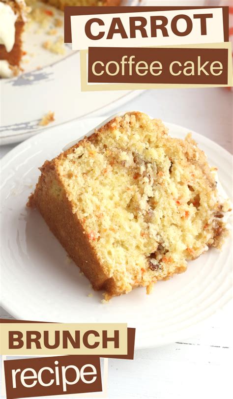 The cream cheese buttercream frosting is quick & easy. Best Carrot Coffee Cake Recipe - 3 Boys and a Dog