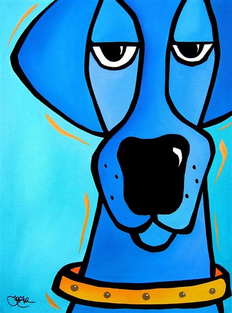 Fidostudio Painting Duke By Tom Fedro Art Painting Dog Pop Art