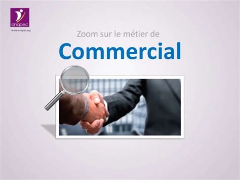 Zoom Sur Le Métier De Commercial