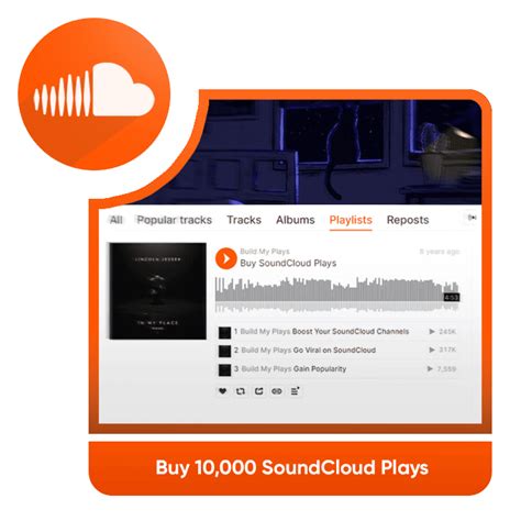 Buy 10000 Soundcloud Plays Build My Plays
