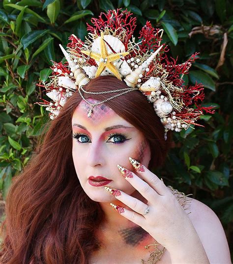 Mermaid Crown Shell Crown Mermaid Headpiece Mermaid Hair Accessory