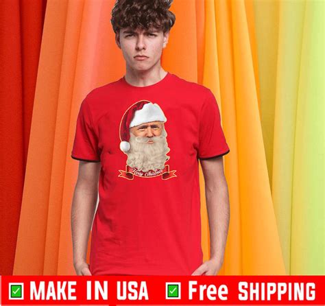 Merry Christmas Santa Trump Claus Make Christmas Great Again Shirt