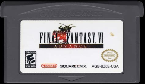 Final Fantasy Vi Advance Game Boy Advance Nintendo Gamestop