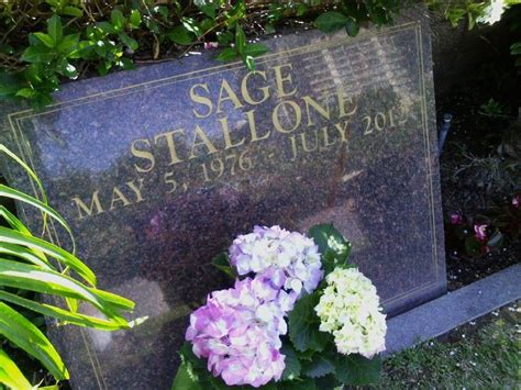 Sage Moonblood Stallone 1976 2012 Find A Grave Photos Famous