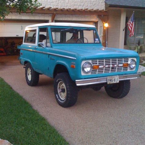 71 Bronco Old Bronco Early Bronco Classic Bronco Classic Ford