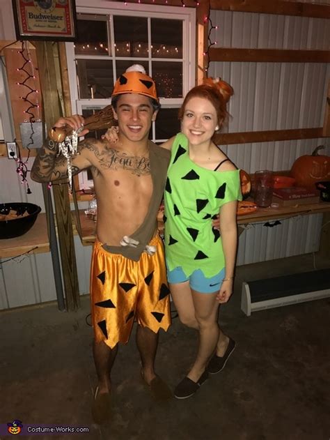 pebbles and bam bam couple s costume