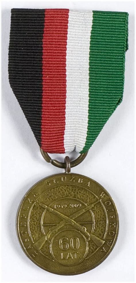 Medal 60 Lecia Powołania Zastępczej Służby Wojskowej 1949 2009 Aukcja