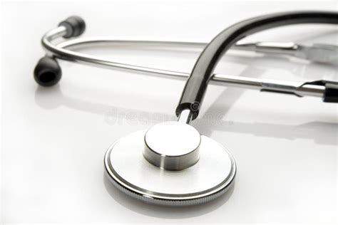 Stethoscope For Doctors On White Background Stock Photo Image Of
