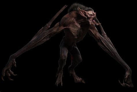 Bat Creature By Jose Pericles Imaginaryhorrors